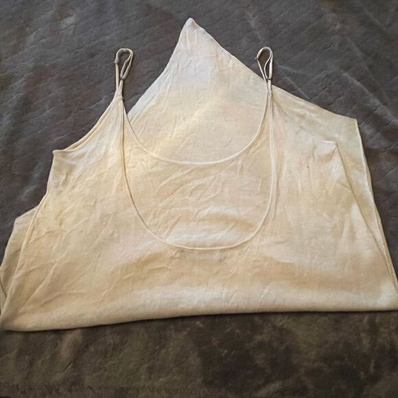 n:PHILANTHROPY Semi Sheer Handkerchief Whispy Spaghetti Strap Shirt - Picture 10 of 10